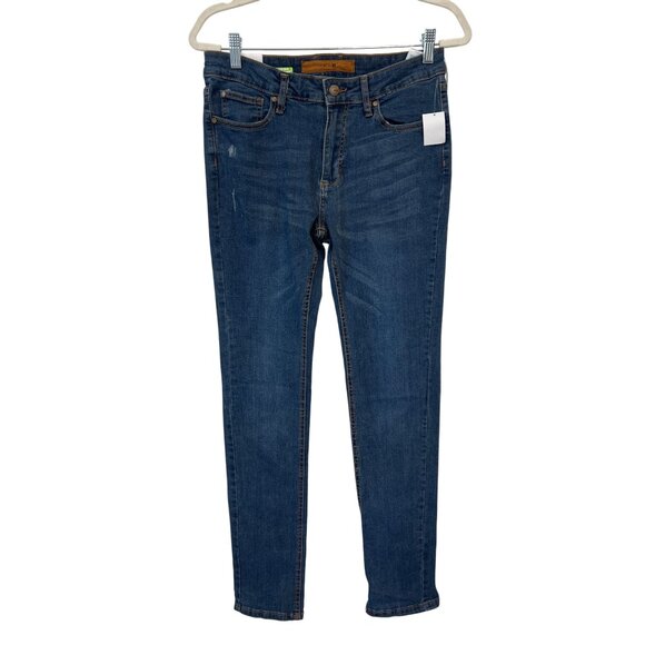 Joes The Brixton Straight Narrow Jean Size 18 Distressed Medium Vintage Blue NEW - Picture 1 of 13